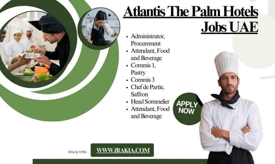 Atlantis The Palm Hotels Jobs UAE