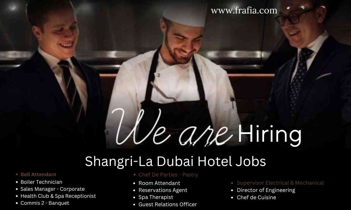 Shangri-La Dubai Hotel Jobs UAE