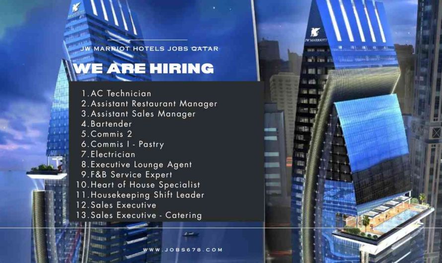 JW Marriot Hotels Jobs Qatar