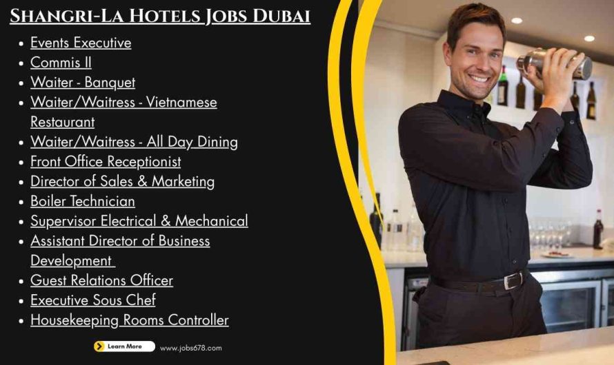 Shangri-La Hotels Jobs Dubai