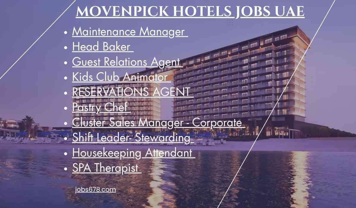 Movenpick Hotels Jobs UAE