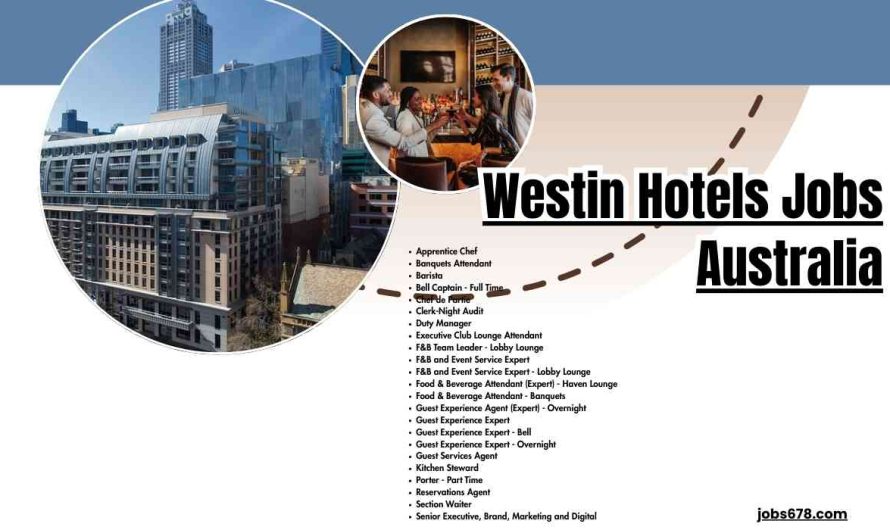Westin Hotels Jobs Australia