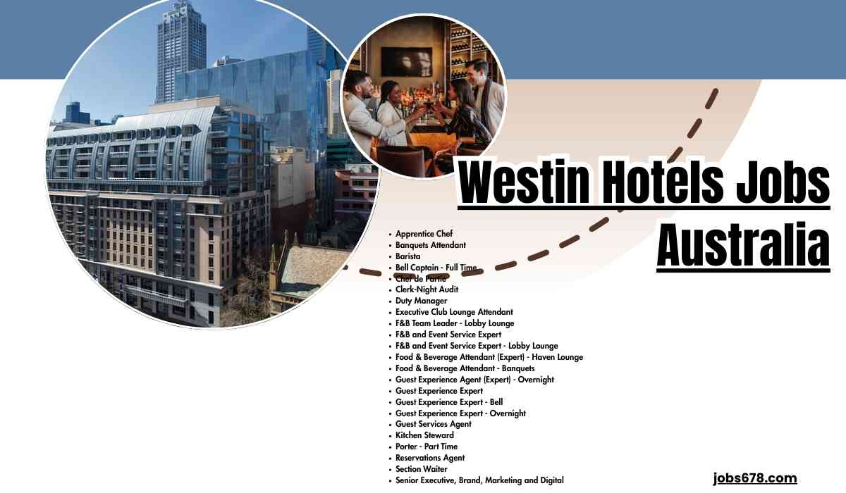 Westin Hotels Jobs Australia