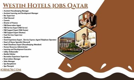 Westin Hotels jobs Qatar