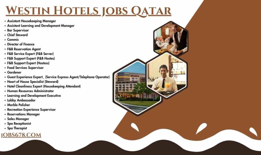 Westin Hotels jobs Qatar