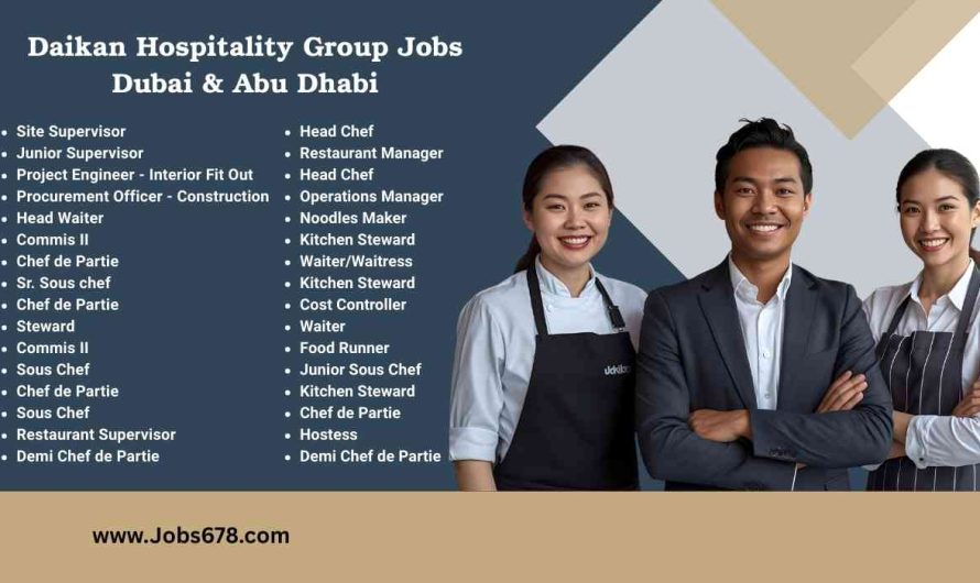 Daikan Hospitality Group Jobs Dubai & Abu Dhabi
