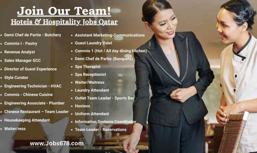 Hotel & Hospitality Jobs Qatar