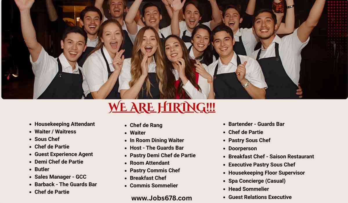 Raffles Hotels & Resorts Jobs Bahrain & UK